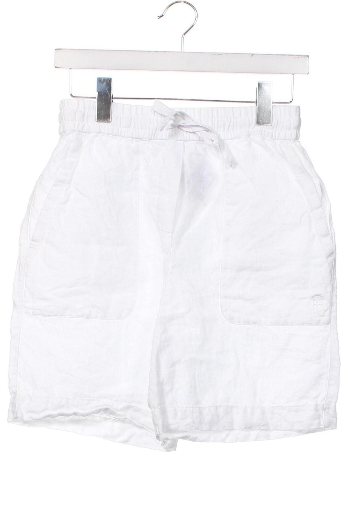 Γυναικείο κοντό παντελόνι Tommy Hilfiger, Μέγεθος XS, Χρώμα Λευκό, Τιμή 27,28 €