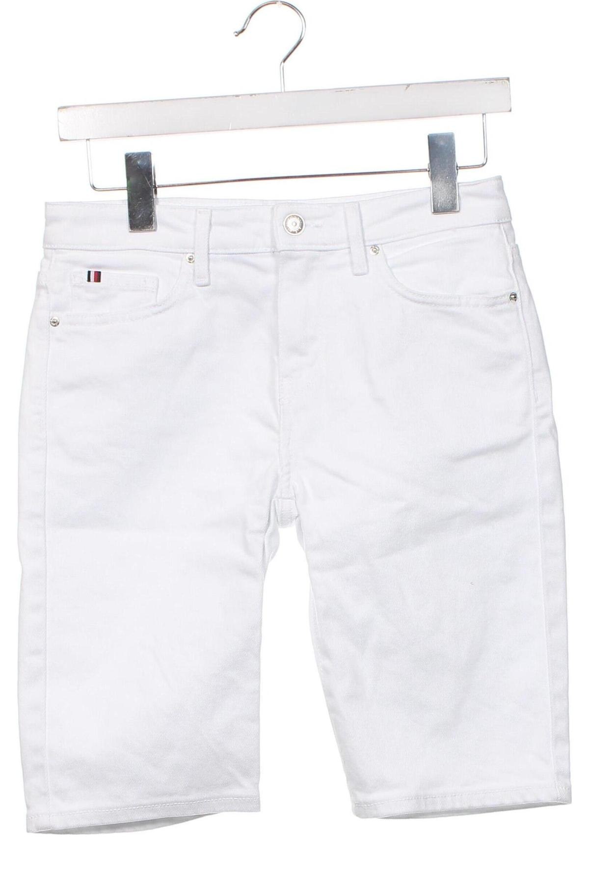 Дамски къс панталон Tommy Hilfiger, Размер S, Цвят Бял, Цена 126,00 лв.