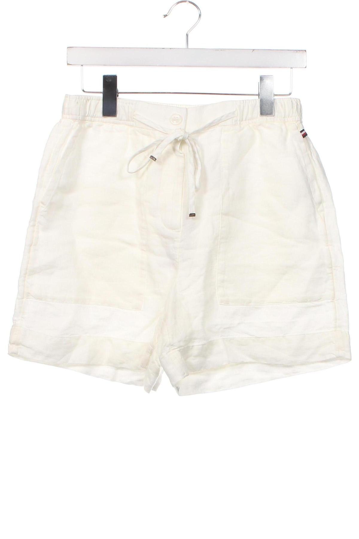 Дамски къс панталон Tommy Hilfiger, Размер S, Цвят Бял, Цена 165,00 лв.