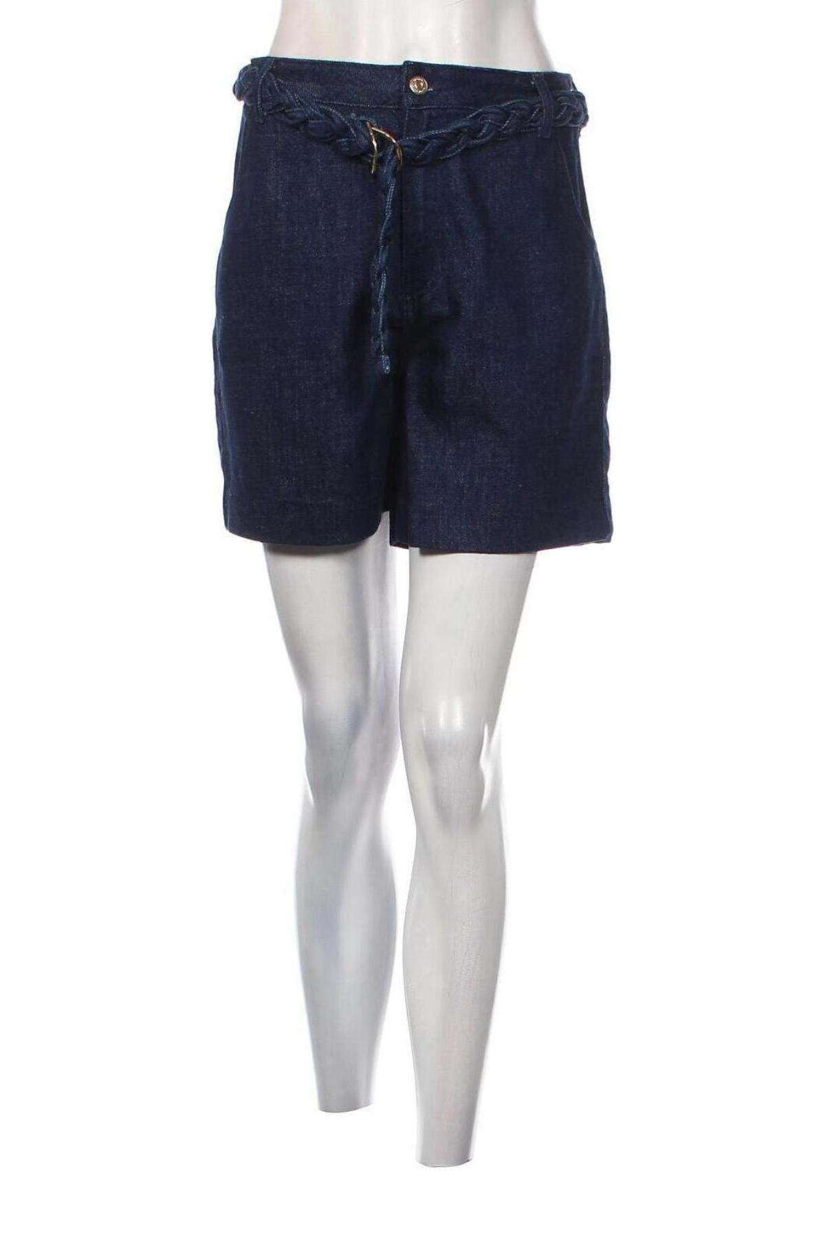 Дамски къс панталон Tommy Jeans, Размер M, Цвят Син, Цена 165,00 лв.