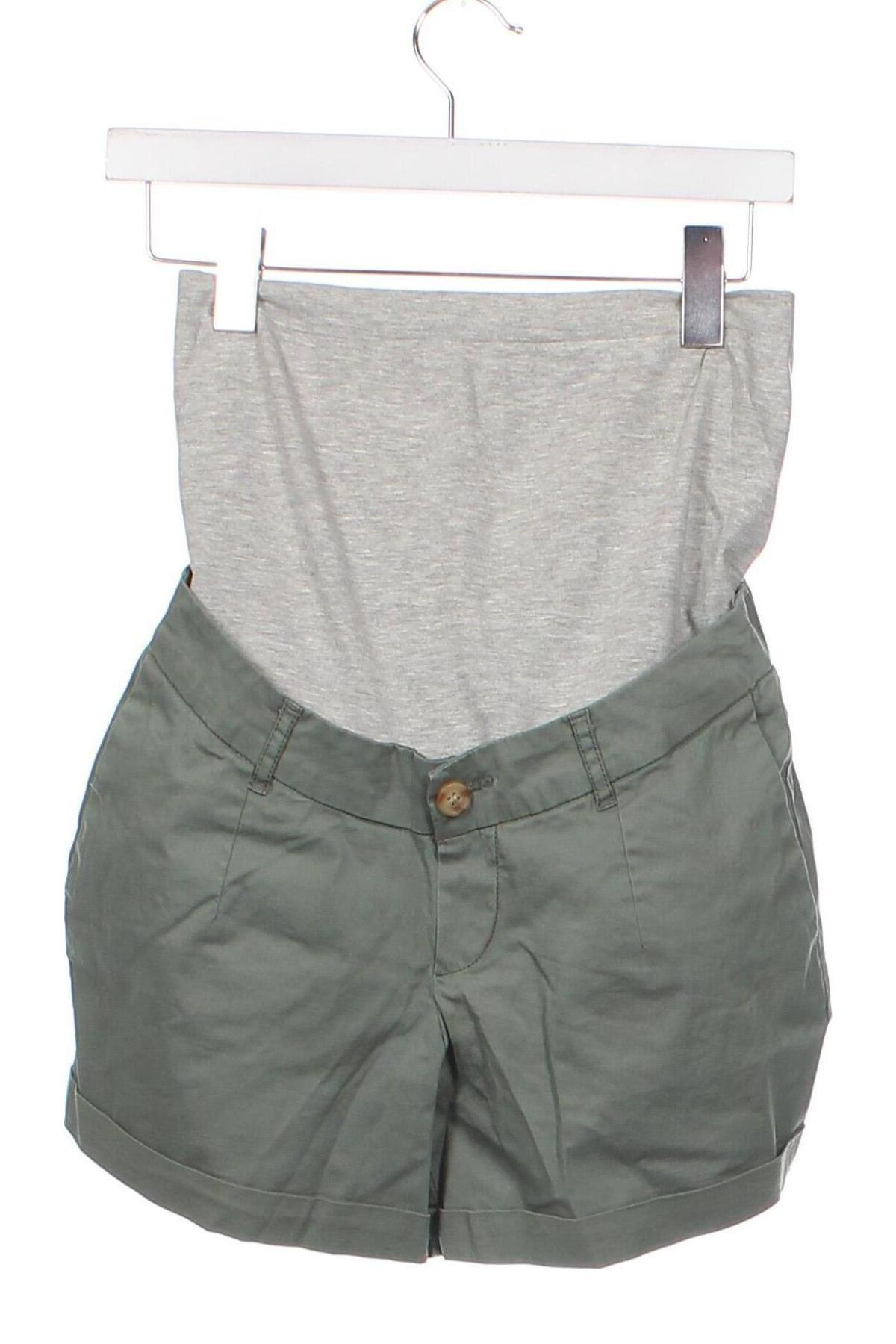 Pantaloni scurți pentru gravide Vero Moda, Mărime XS, Culoare Verde, Preț 35,53 Lei