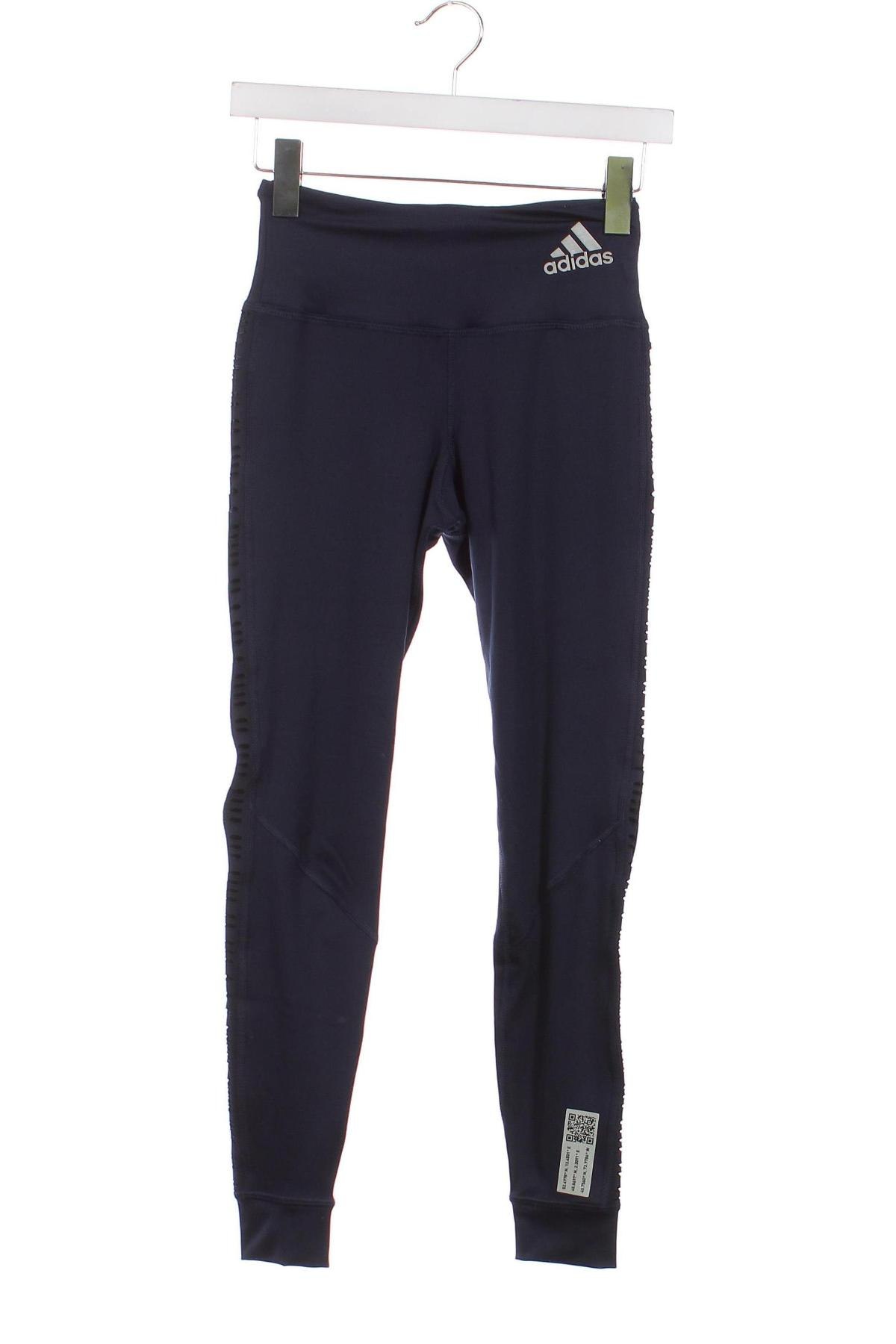 Damen Leggings Adidas, Größe XS, Farbe Blau, Preis € 37,11
