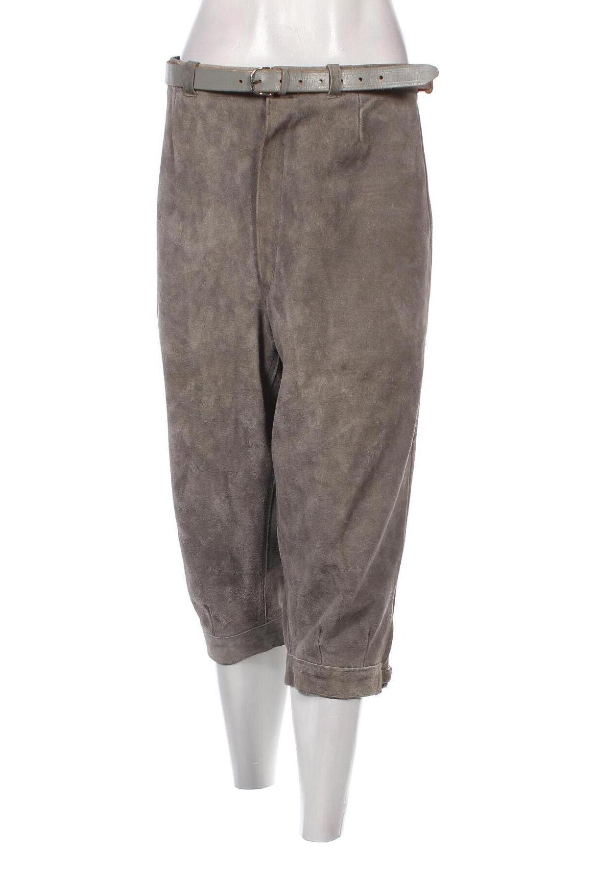 Damen Lederhose, Größe XXL, Farbe Grau, Preis € 74,79