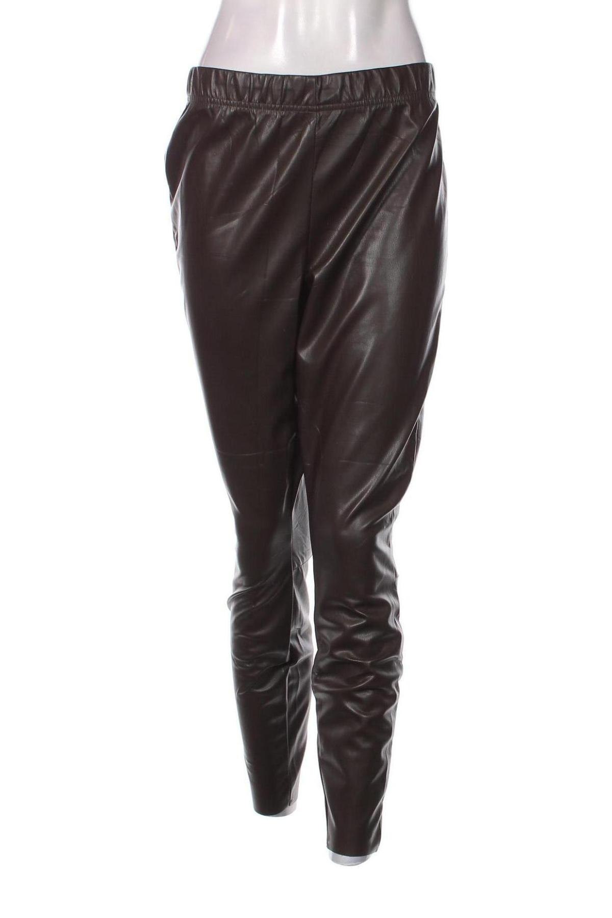 Damen Lederhose H&M, Größe XXL, Farbe Braun, Preis 22,59 €