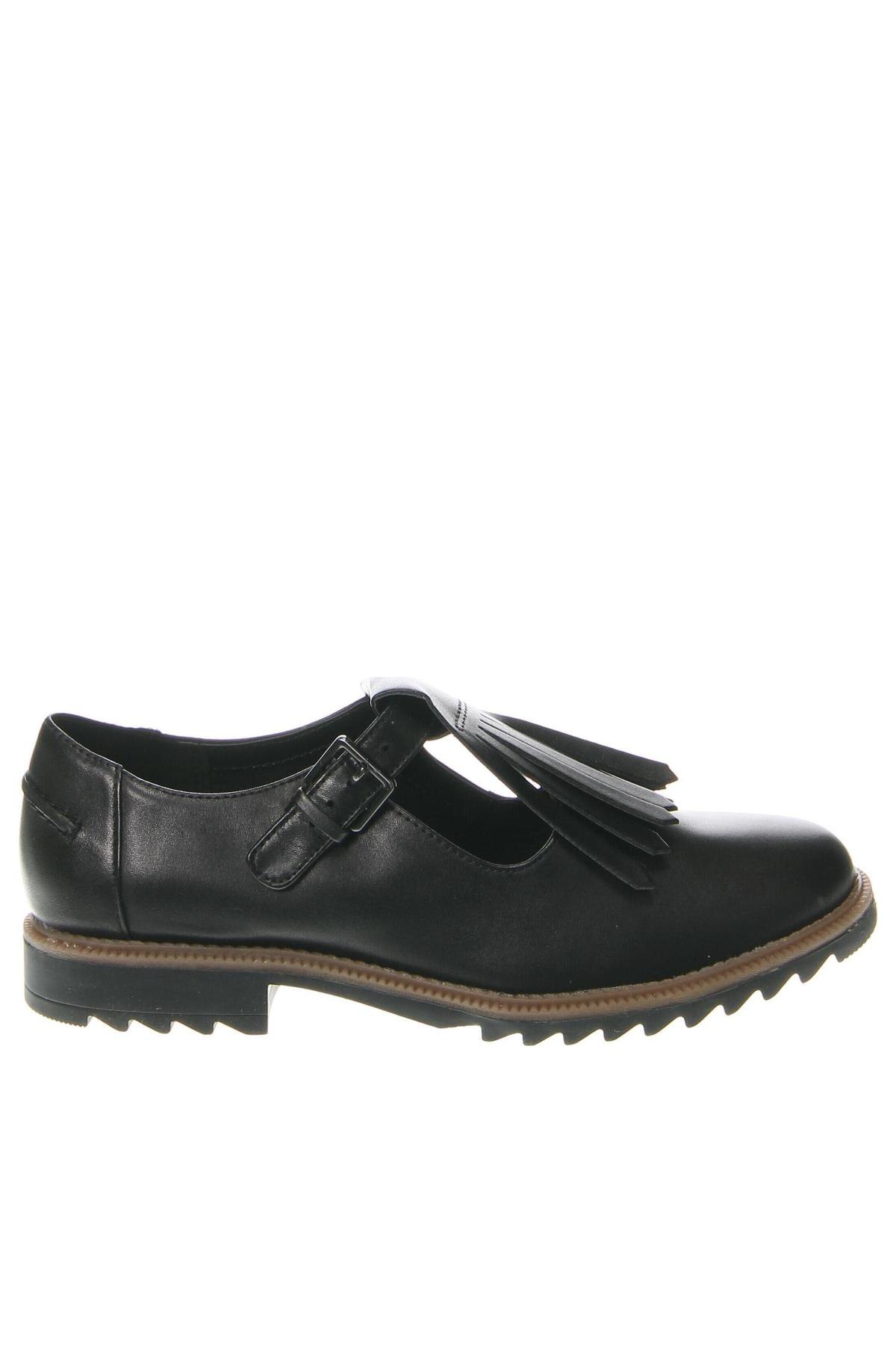 Дамски обувки Clarks, Размер 38, Цвят Черен, Цена 72,20 лв.