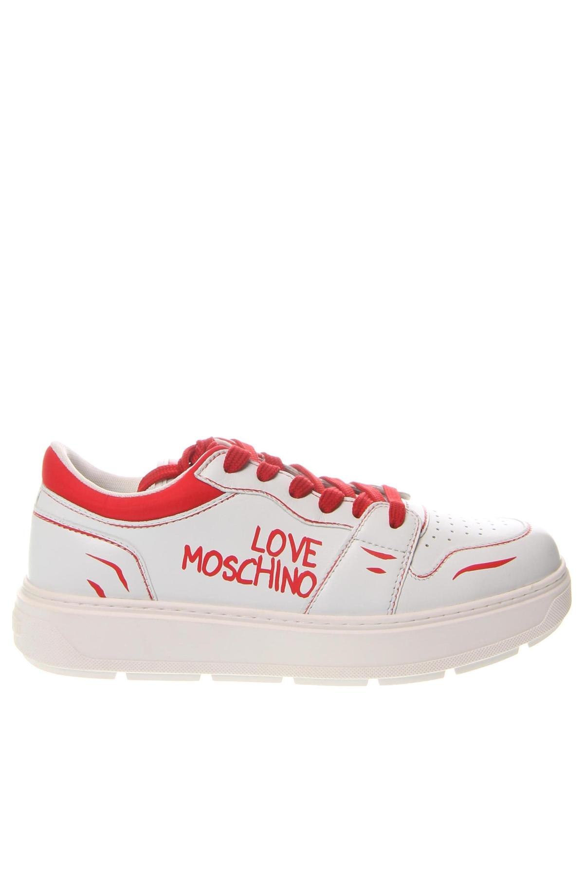 Γυναικεία παπούτσια Love Moschino, Μέγεθος 41, Χρώμα Λευκό, Τιμή 95,66 €