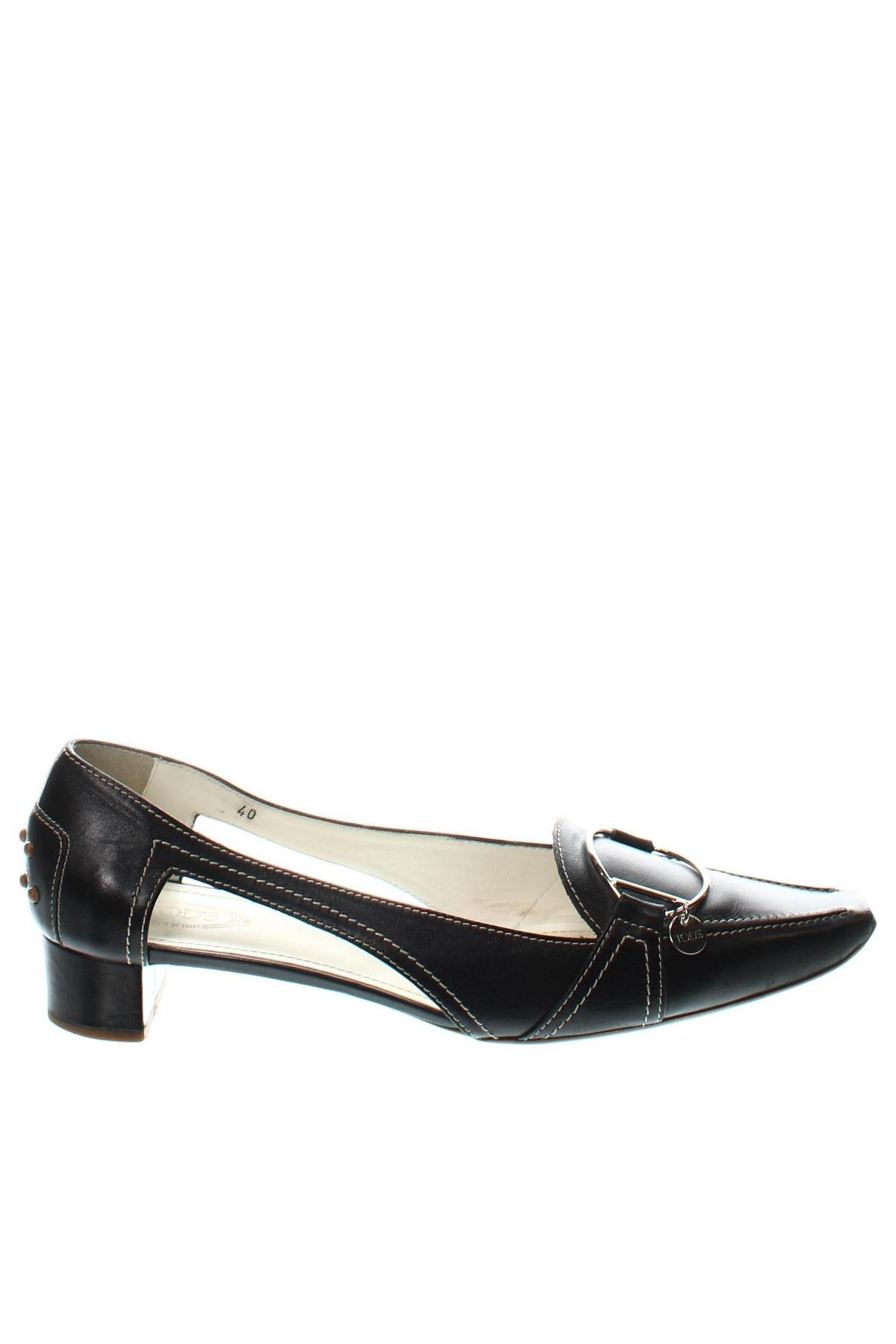Дамски обувки Tod's, Размер 40, Цвят Черен, Цена 110,16 лв.