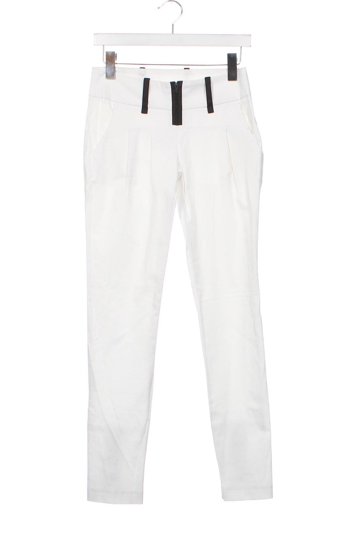 Γυναικείο παντελόνι, Μέγεθος XS, Χρώμα Λευκό, Τιμή 2,67 €