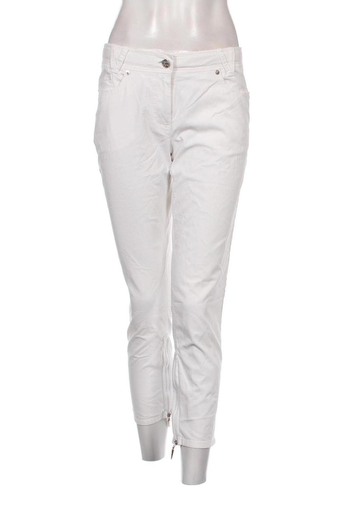 Pantaloni de femei Airfield, Mărime M, Culoare Alb, Preț 24,18 Lei