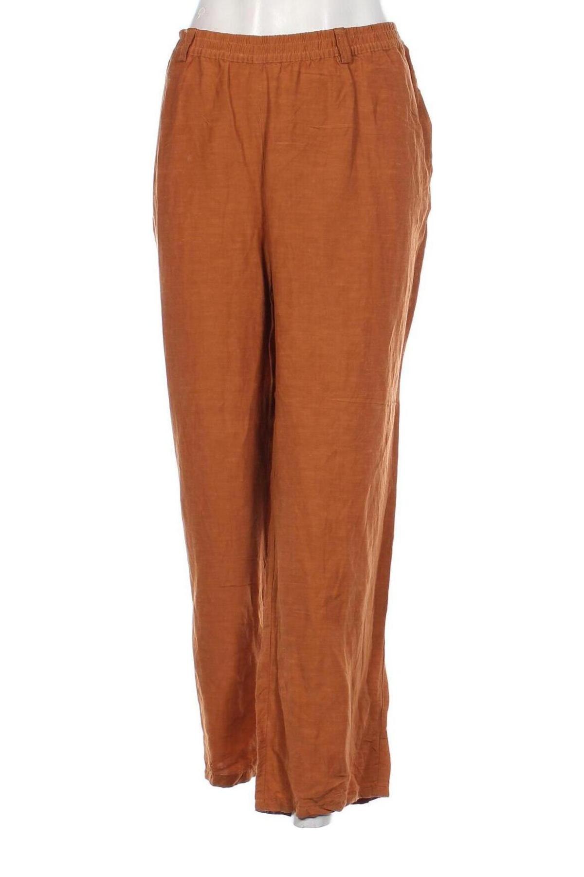 Дамски панталон Anna Aura, Размер XL, Цвят Кафяв, Цена 81,24 лв.