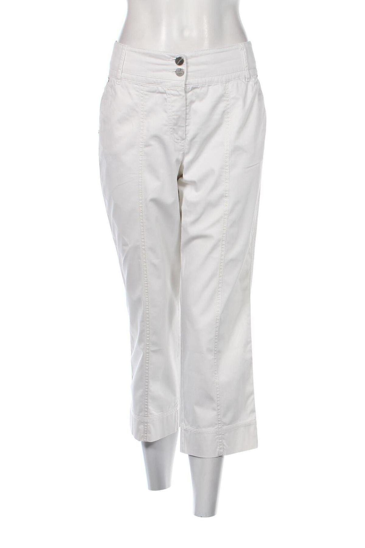 Дамски панталон Atelier GARDEUR, Размер M, Цвят Бял, Цена 26,46 лв.