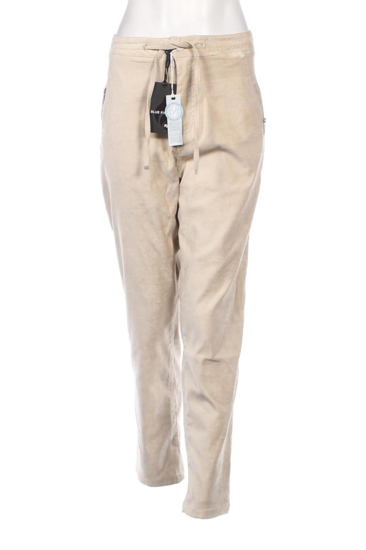 Дамски панталон Blue Fire Co, Размер XL, Цвят Бежов, Цена 18,40 лв.