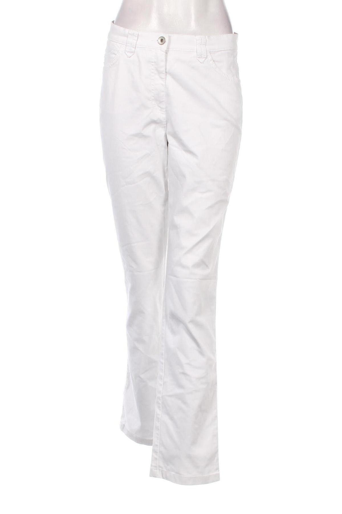 Дамски панталон Brax, Размер M, Цвят Бял, Цена 49,00 лв.