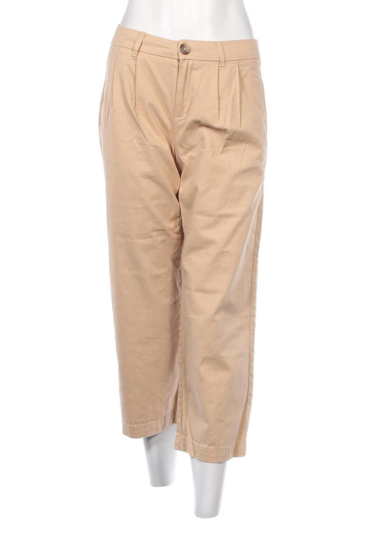 Дамски панталон Camaieu, Размер S, Цвят Бежов, Цена 46,00 лв.