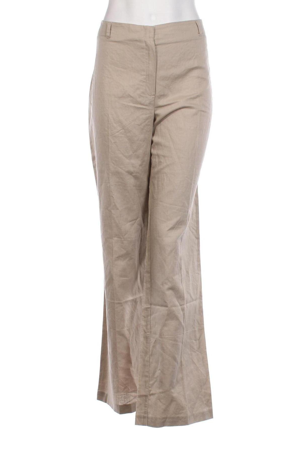 Pantaloni de femei Camaieu, Mărime XL, Culoare Bej, Preț 71,12 Lei