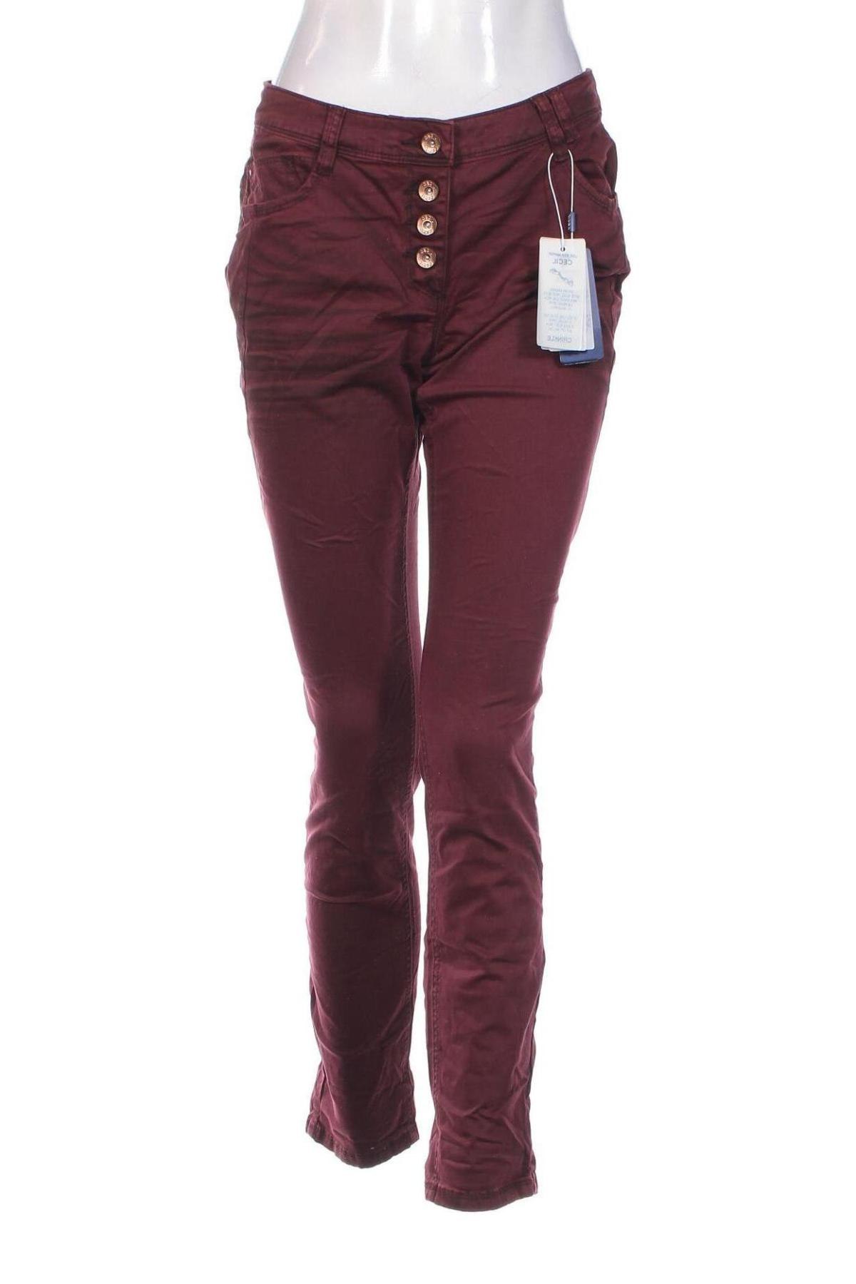 Дамски панталон Cecil, Размер M, Цвят Лилав, Цена 21,75 лв.