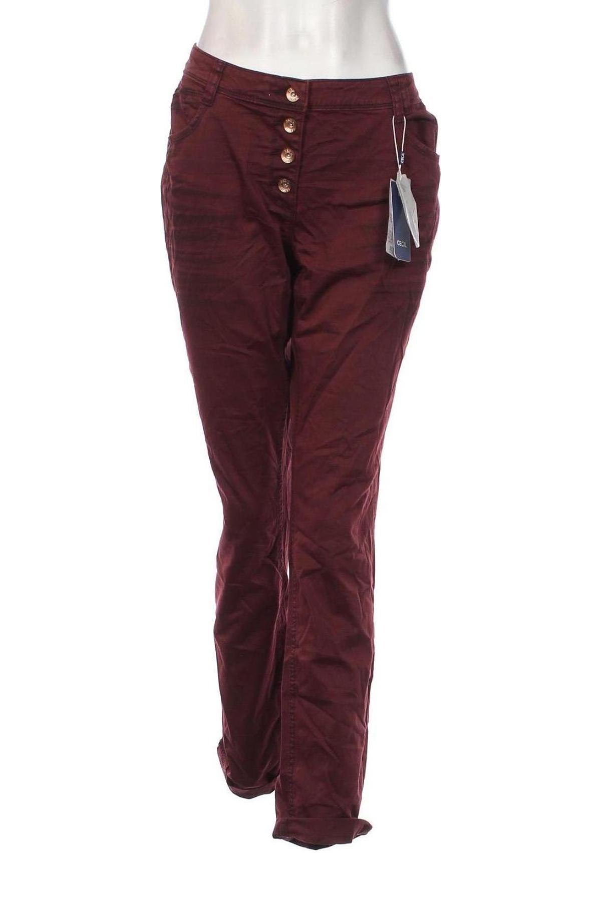 Pantaloni de femei Cecil, Mărime XL, Culoare Mov, Preț 68,68 Lei