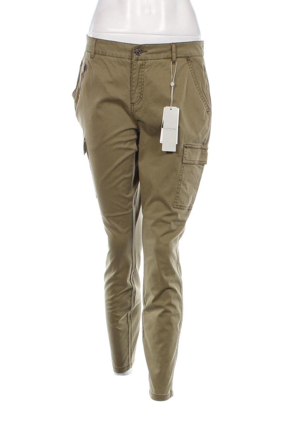 Дамски панталон Comma,, Размер M, Цвят Зелен, Цена 21,90 лв.