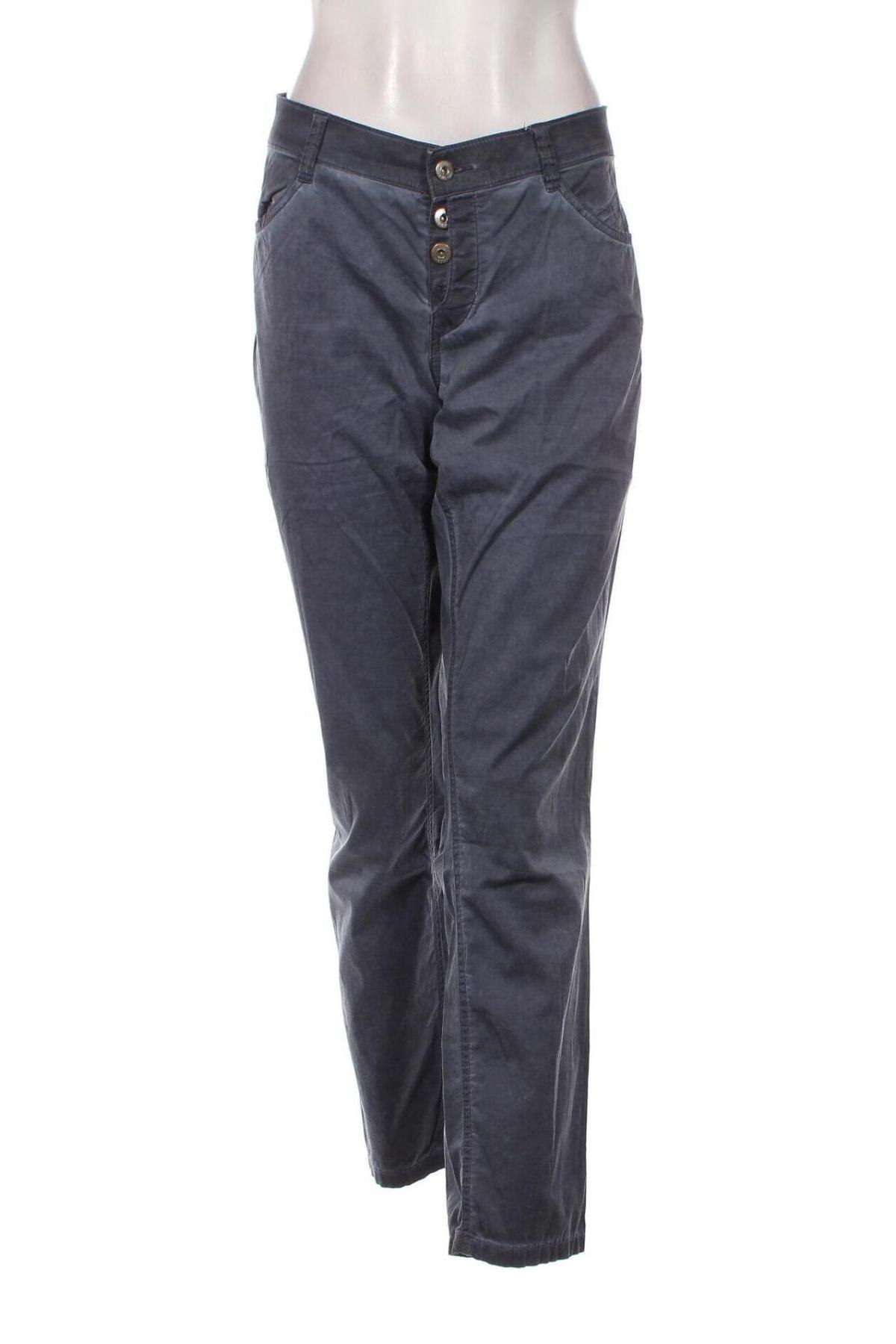 Дамски панталон Edc By Esprit, Размер L, Цвят Син, Цена 29,00 лв.