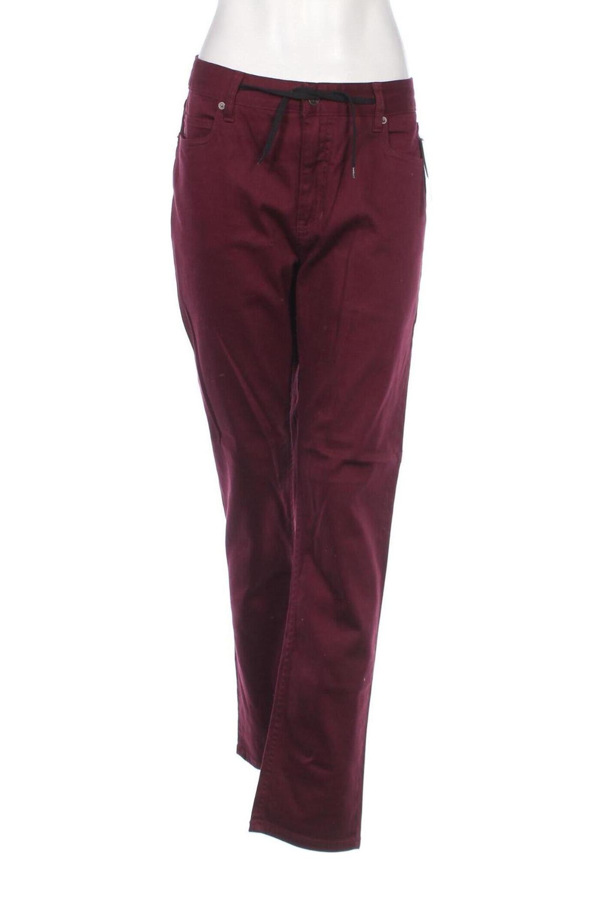 Pantaloni de femei Element, Mărime XL, Culoare Roșu, Preț 286,18 Lei