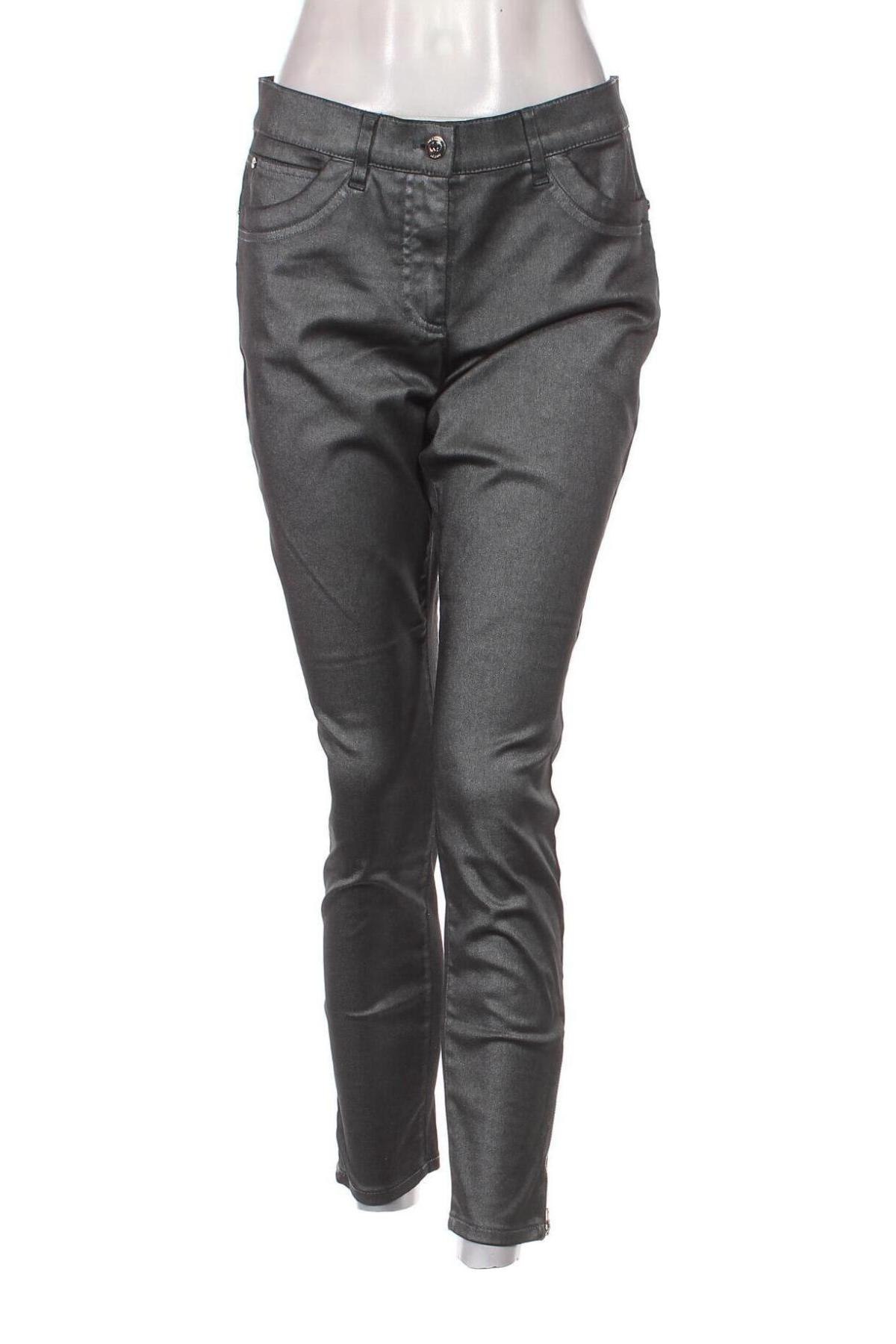 Дамски панталон Gerry Weber, Размер L, Цвят Сив, Цена 31,77 лв.