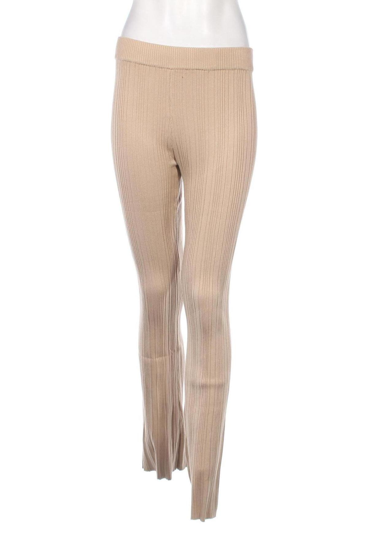 Γυναικείο παντελόνι Gina Tricot, Μέγεθος M, Χρώμα  Μπέζ, Τιμή 8,91 €