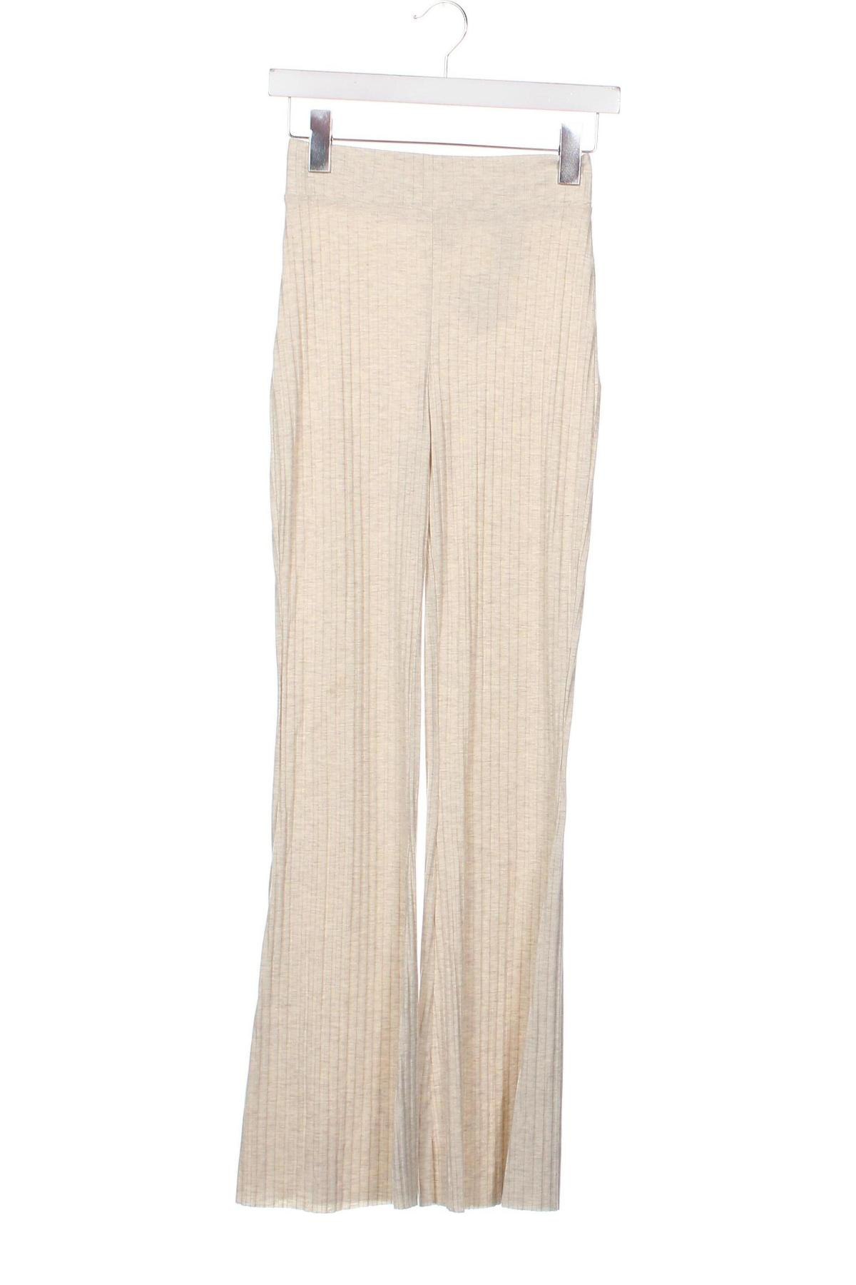 Γυναικείο παντελόνι H&M, Μέγεθος XS, Χρώμα  Μπέζ, Τιμή 23,53 €