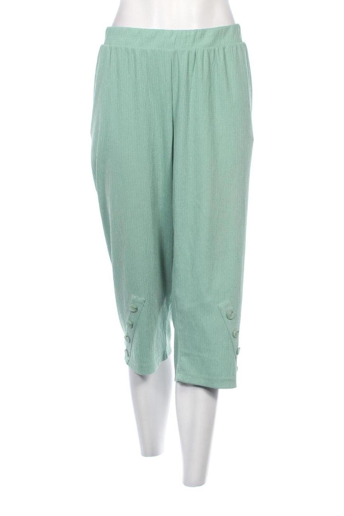 Pantaloni de femei Helena Vera, Mărime XL, Culoare Verde, Preț 47,99 Lei