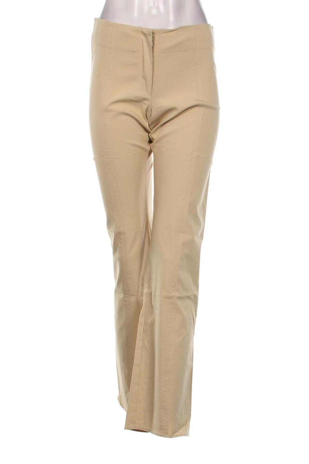 Дамски панталон Hennes, Размер L, Цвят Бежов, Цена 14,08 лв.