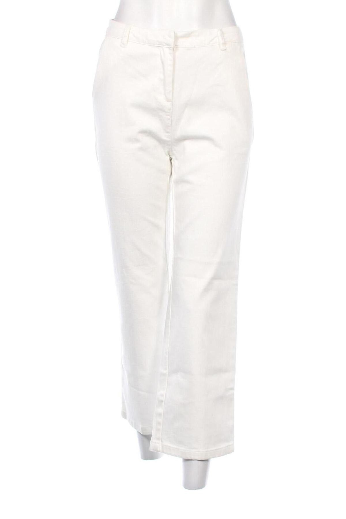 Γυναικείο παντελόνι Karl Marc John, Μέγεθος M, Χρώμα Λευκό, Τιμή 11,29 €