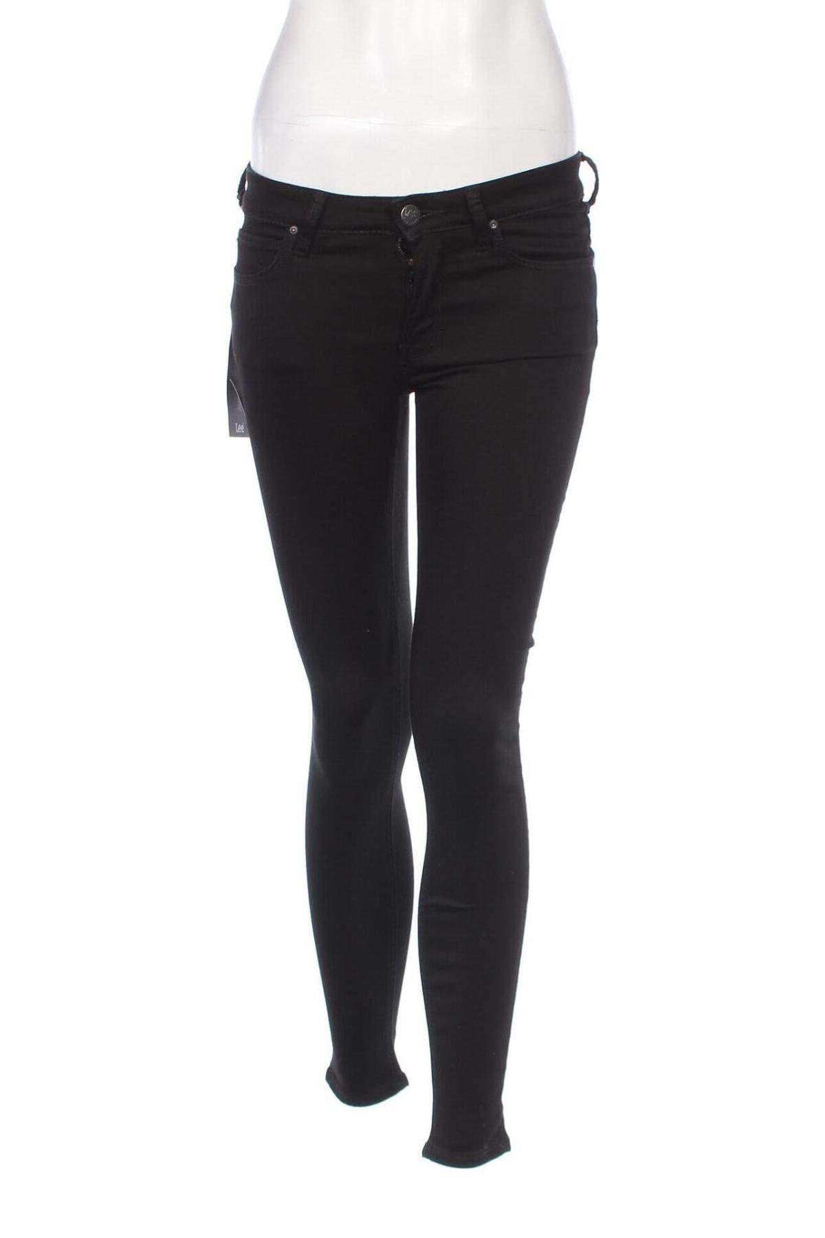 Дамски панталон Lee, Размер S, Цвят Черен, Цена 21,90 лв.
