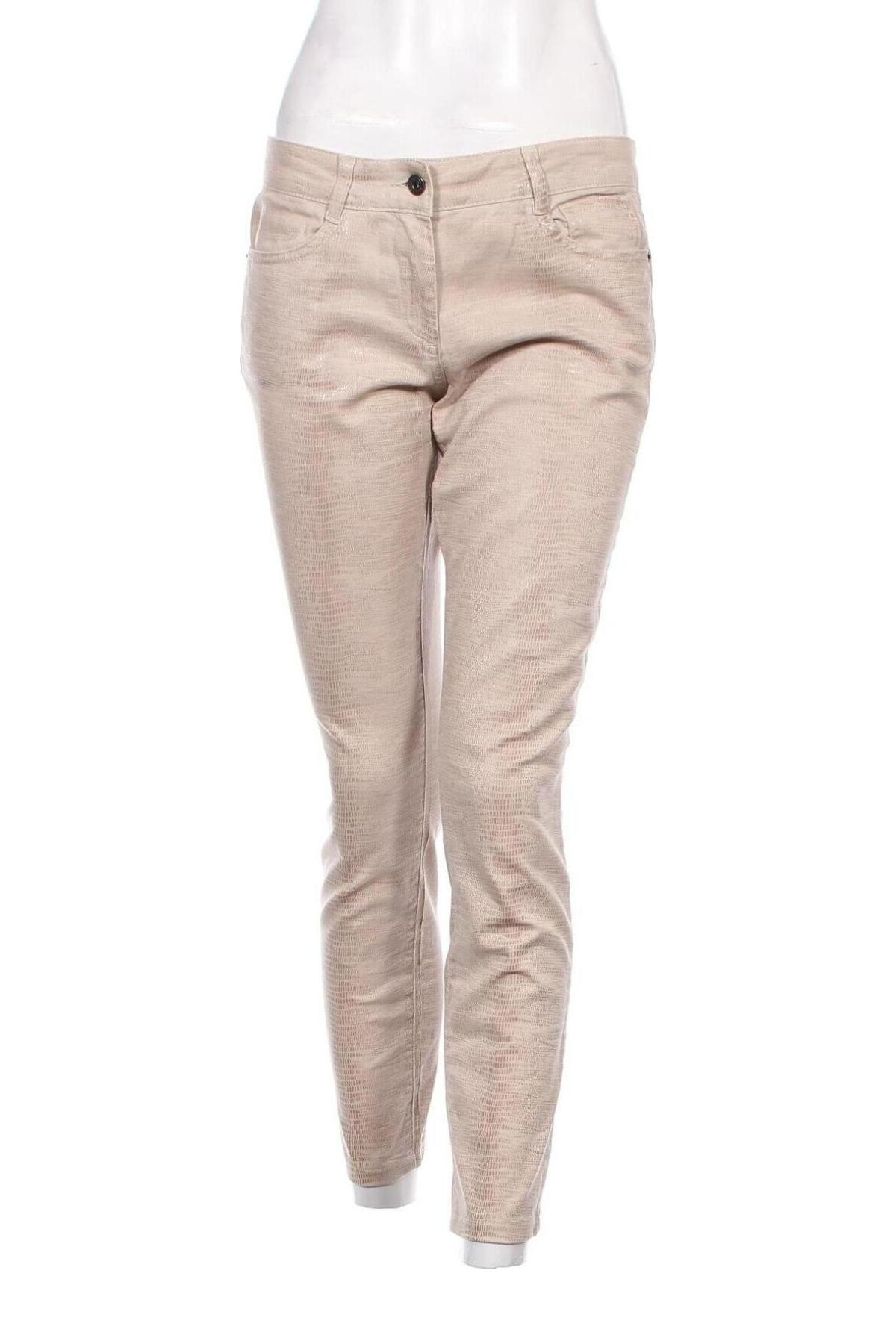 Pantaloni de femei Marc Aurel, Mărime M, Culoare Bej, Preț 223,68 Lei