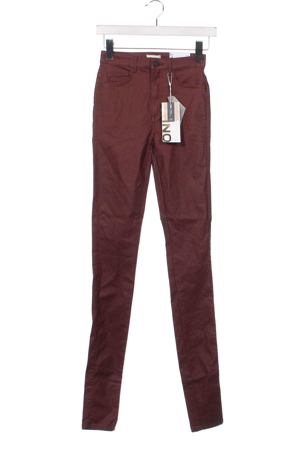 Γυναικείο παντελόνι ONLY, Μέγεθος S, Χρώμα Κόκκινο, Τιμή 11,69 €