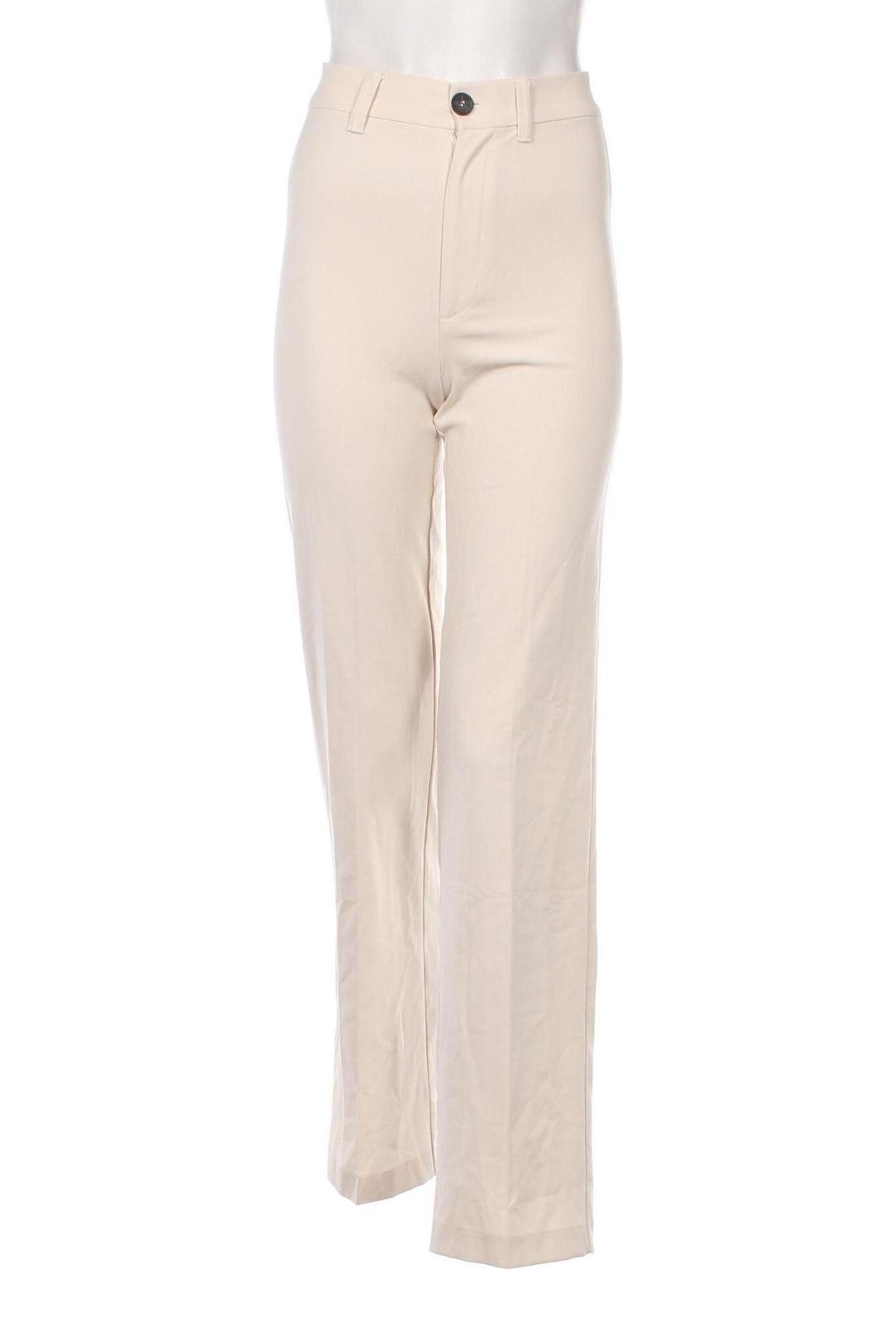 Γυναικείο παντελόνι Pull&Bear, Μέγεθος M, Χρώμα  Μπέζ, Τιμή 23,71 €