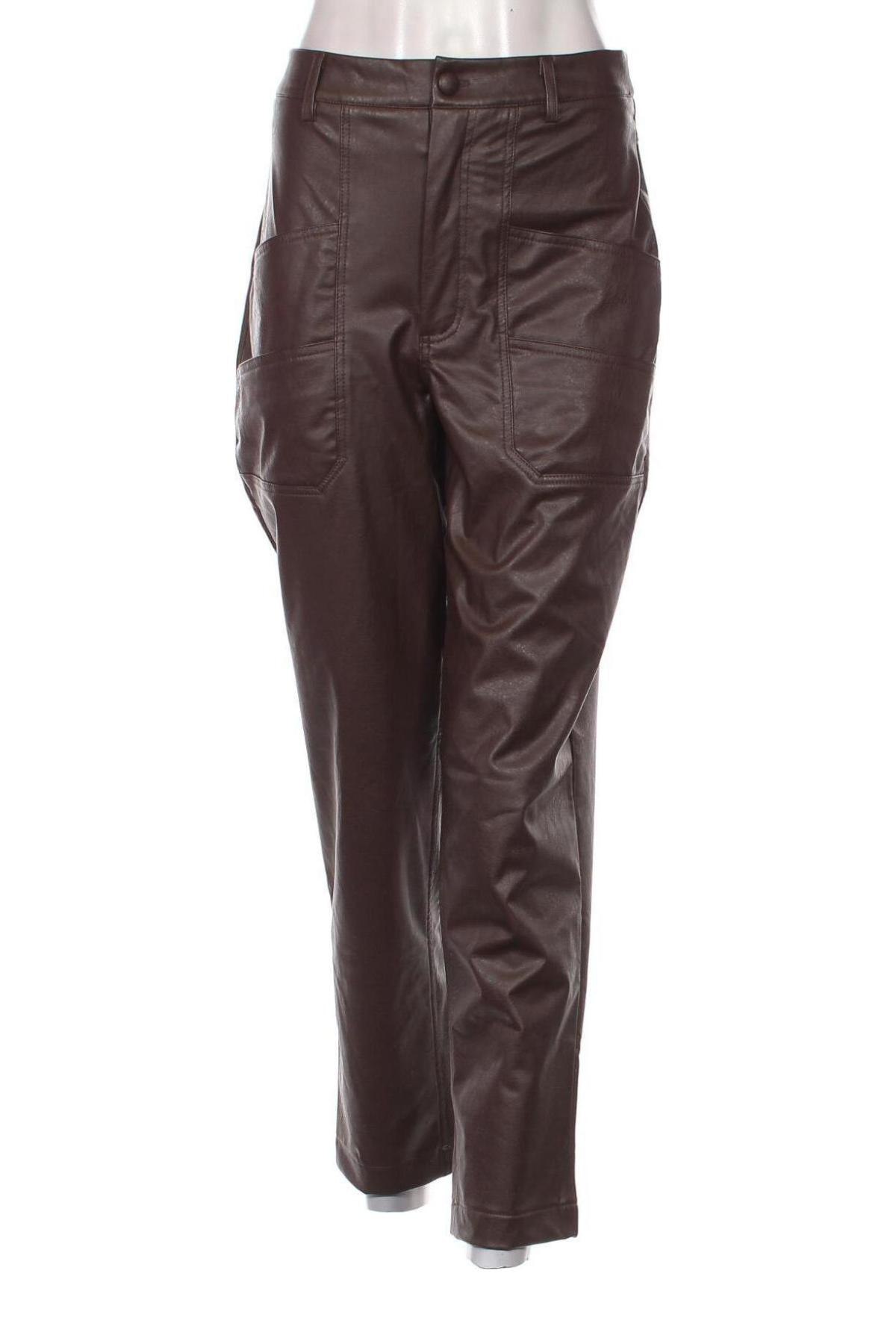 Дамски панталон Reiko, Размер S, Цвят Кафяв, Цена 28,65 лв.
