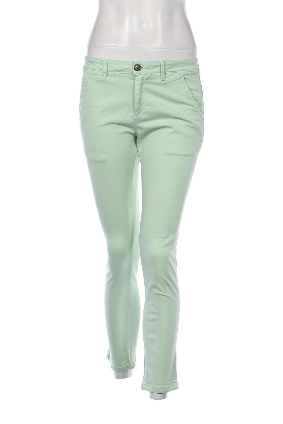 Дамски панталон Reiko, Размер S, Цвят Зелен, Цена 13,60 лв.