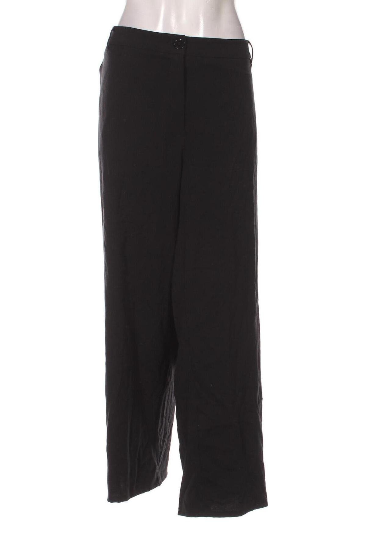 Γυναικείο παντελόνι Sheego, Μέγεθος 5XL, Χρώμα Μαύρο, Τιμή 30,67 €