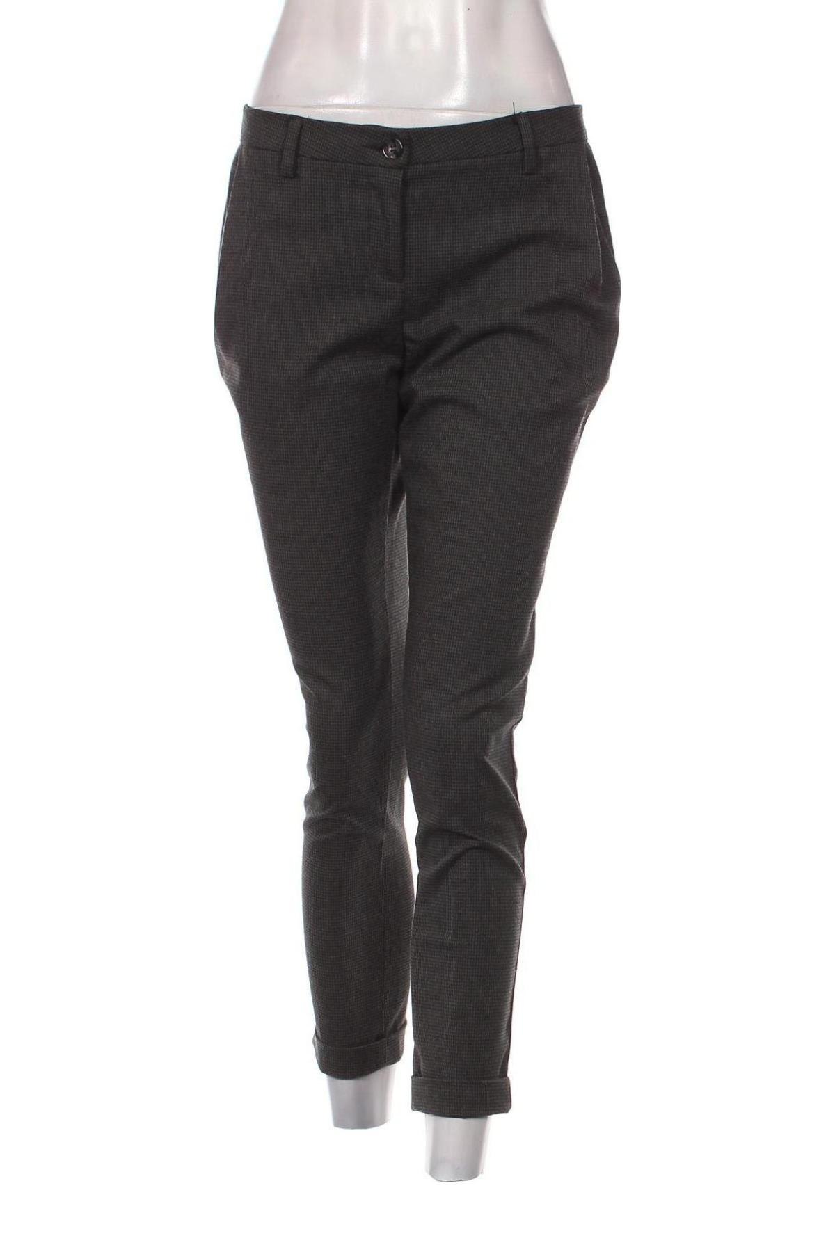 Дамски панталон Sisley, Размер M, Цвят Сив, Цена 31,85 лв.