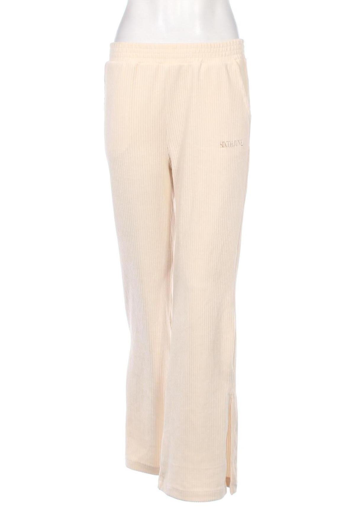 Damenhose Sixth June, Größe S, Farbe Beige, Preis 4,49 €