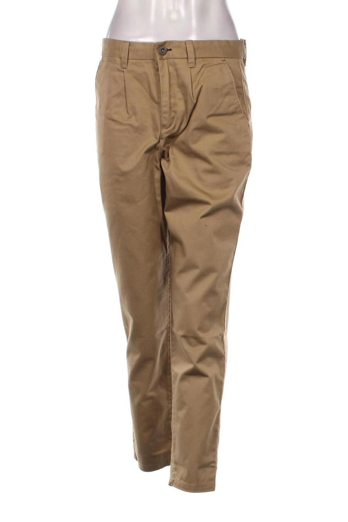 Pantaloni de femei Springfield, Mărime M, Culoare Bej, Preț 64,87 Lei