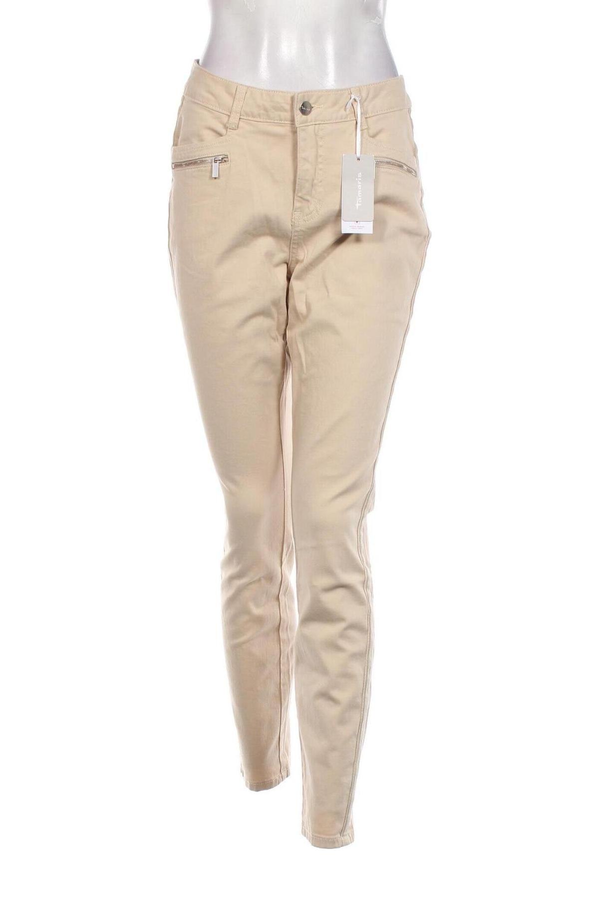 Γυναικείο παντελόνι Tamaris, Μέγεθος L, Χρώμα  Μπέζ, Τιμή 17,94 €