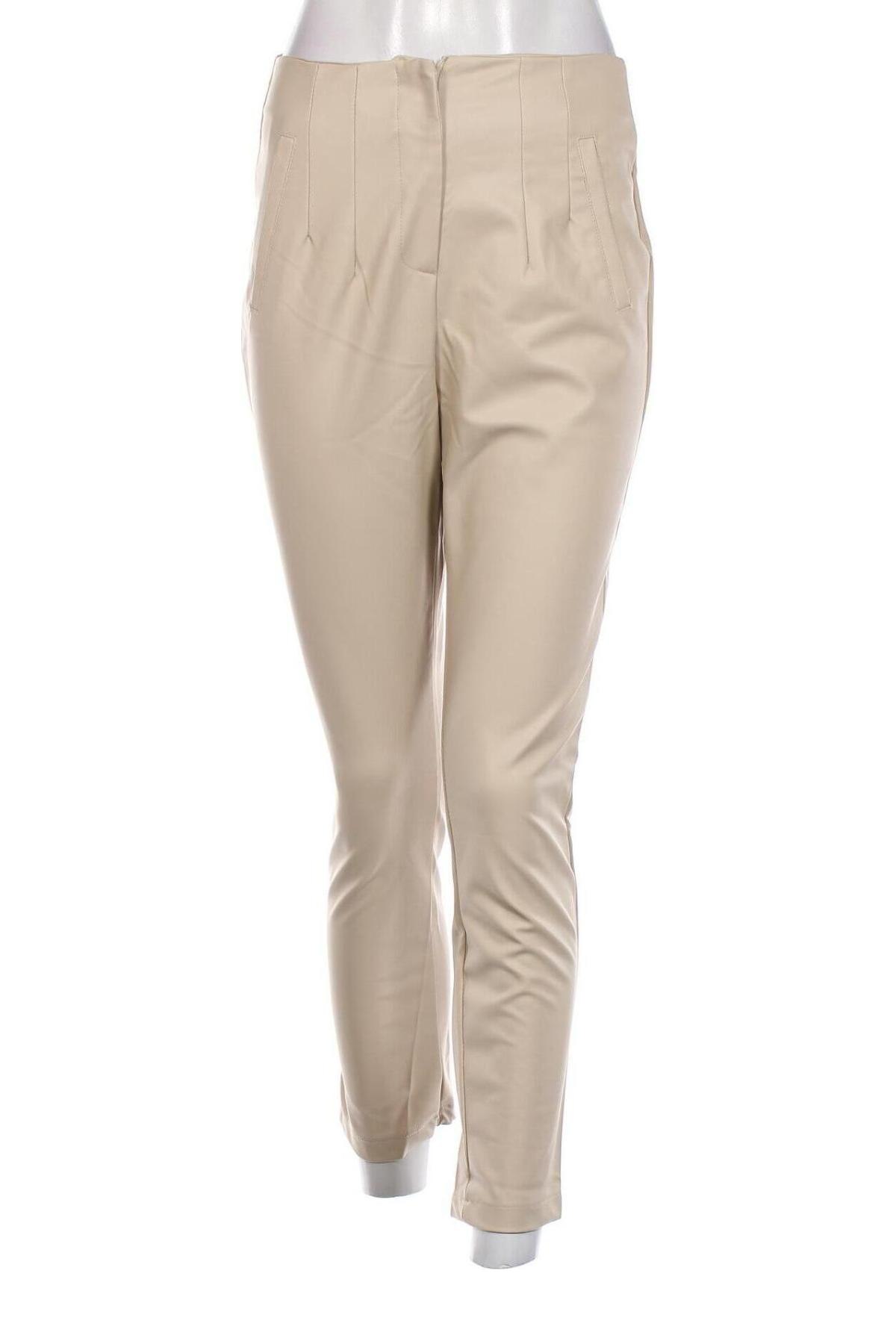 Дамски панталон Trendyol, Размер S, Цвят Бежов, Цена 8,70 лв.