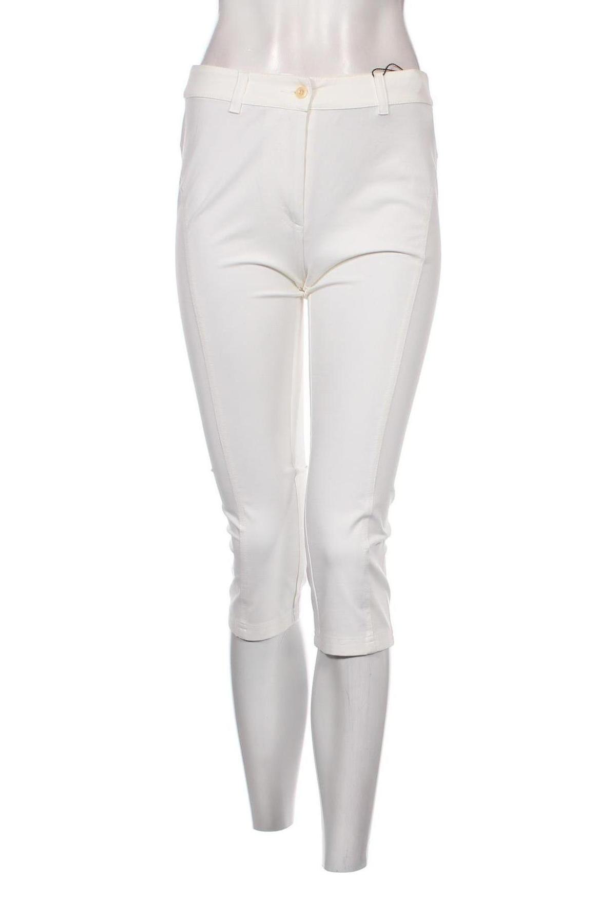 Pantaloni de femei Weekend Max Mara, Mărime S, Culoare Ecru, Preț 713,45 Lei
