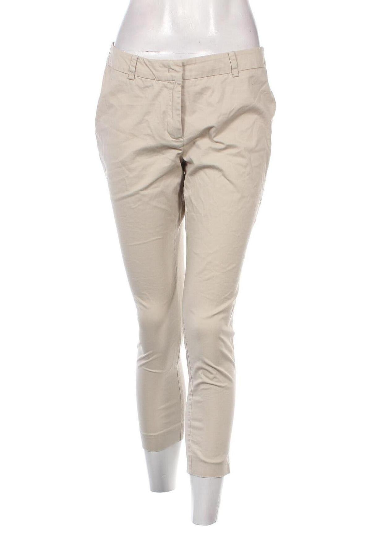 Pantaloni de femei Weekend Max Mara, Mărime M, Culoare Ecru, Preț 473,68 Lei