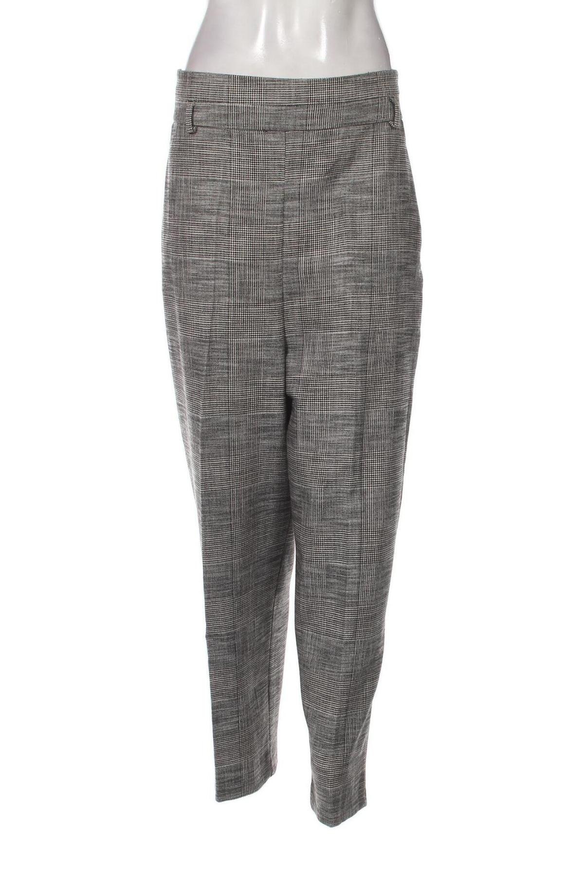 Pantaloni de femei Zara, Mărime XL, Culoare Gri, Preț 30,61 Lei