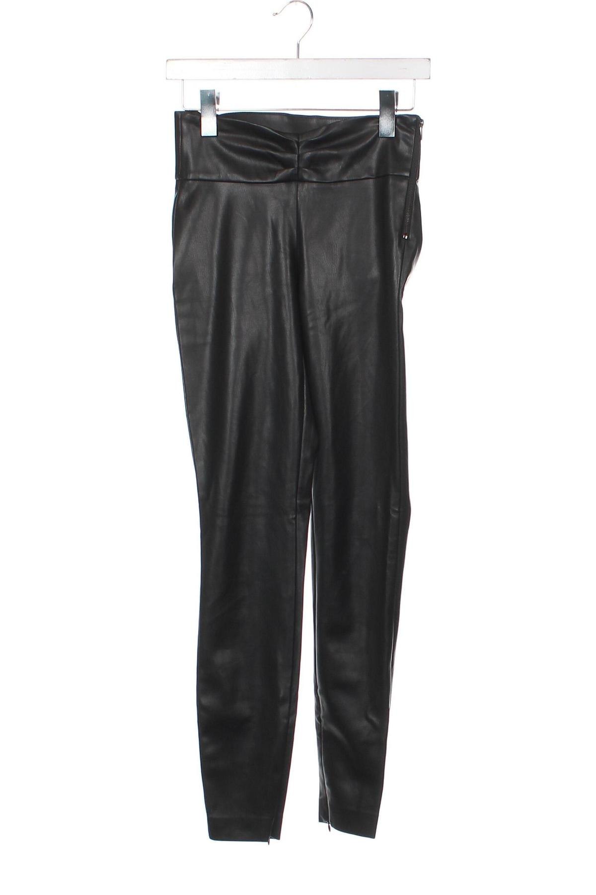 Pantaloni de femei Zara, Mărime XS, Culoare Negru, Preț 61,22 Lei