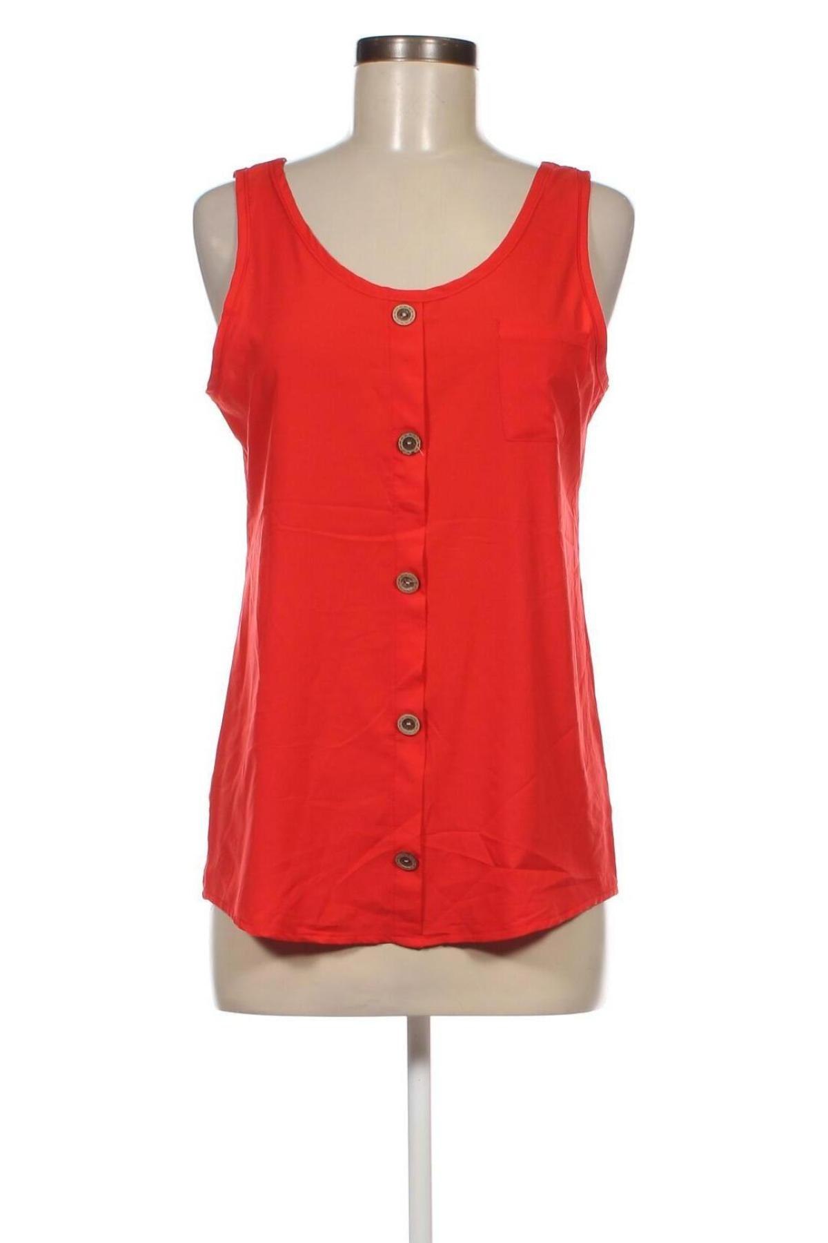 Γυναικείο αμάνικο μπλουζάκι, Μέγεθος M, Χρώμα Κόκκινο, Τιμή 8,04 €