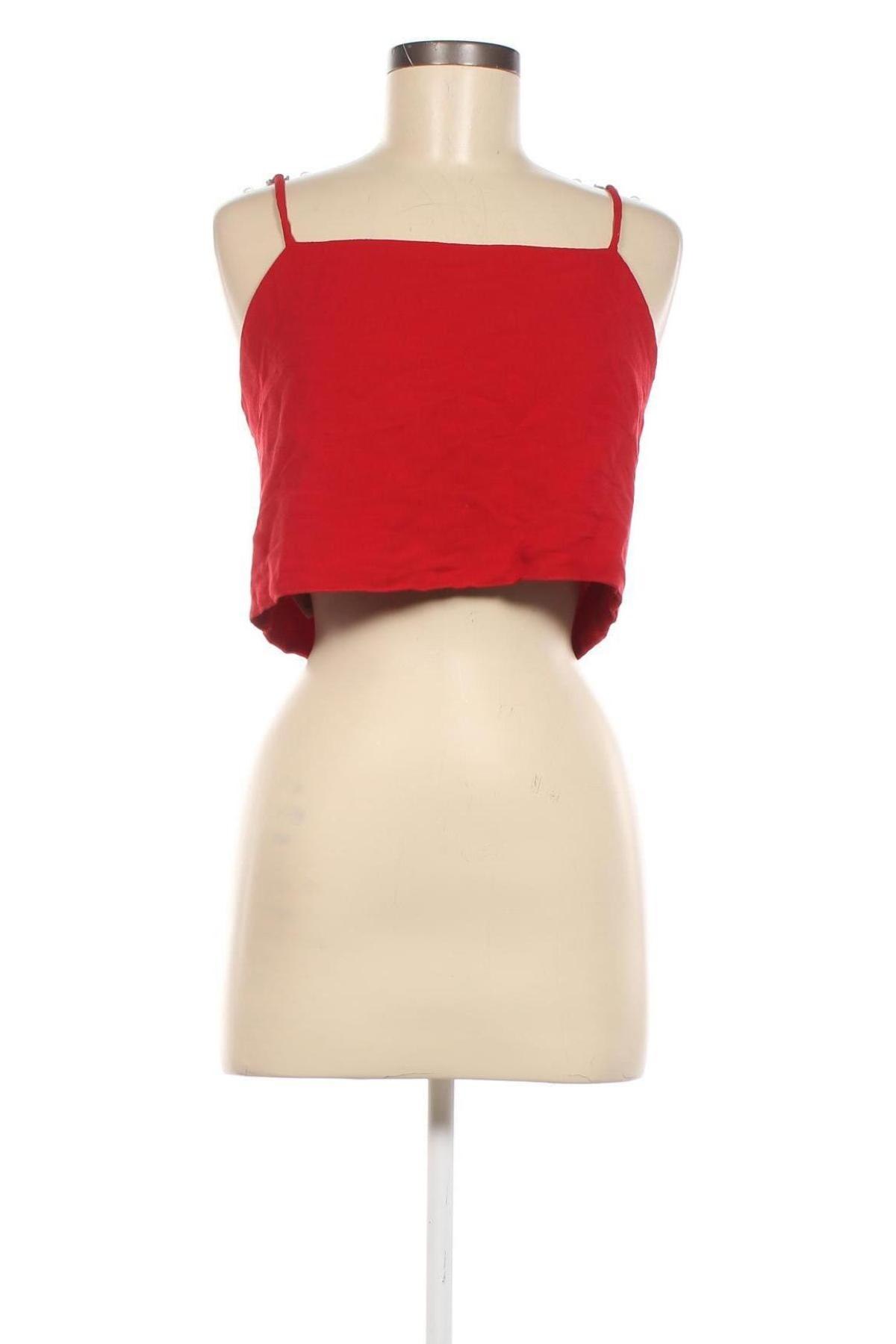 Γυναικείο αμάνικο μπλουζάκι Brandy Melville, Μέγεθος M, Χρώμα Κόκκινο, Τιμή 2,89 €