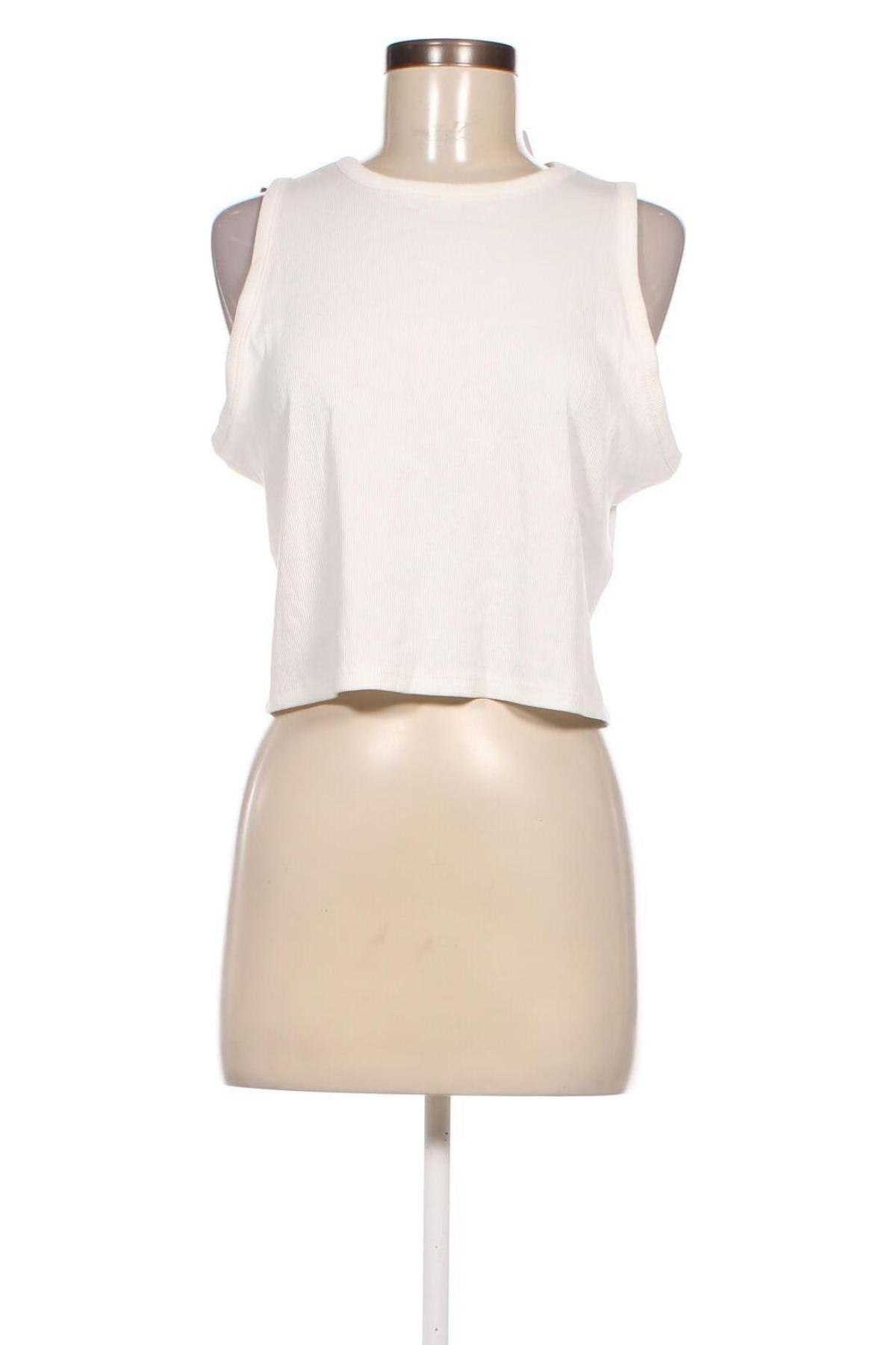 Γυναικείο αμάνικο μπλουζάκι Even&Odd, Μέγεθος XXL, Χρώμα Λευκό, Τιμή 5,84 €