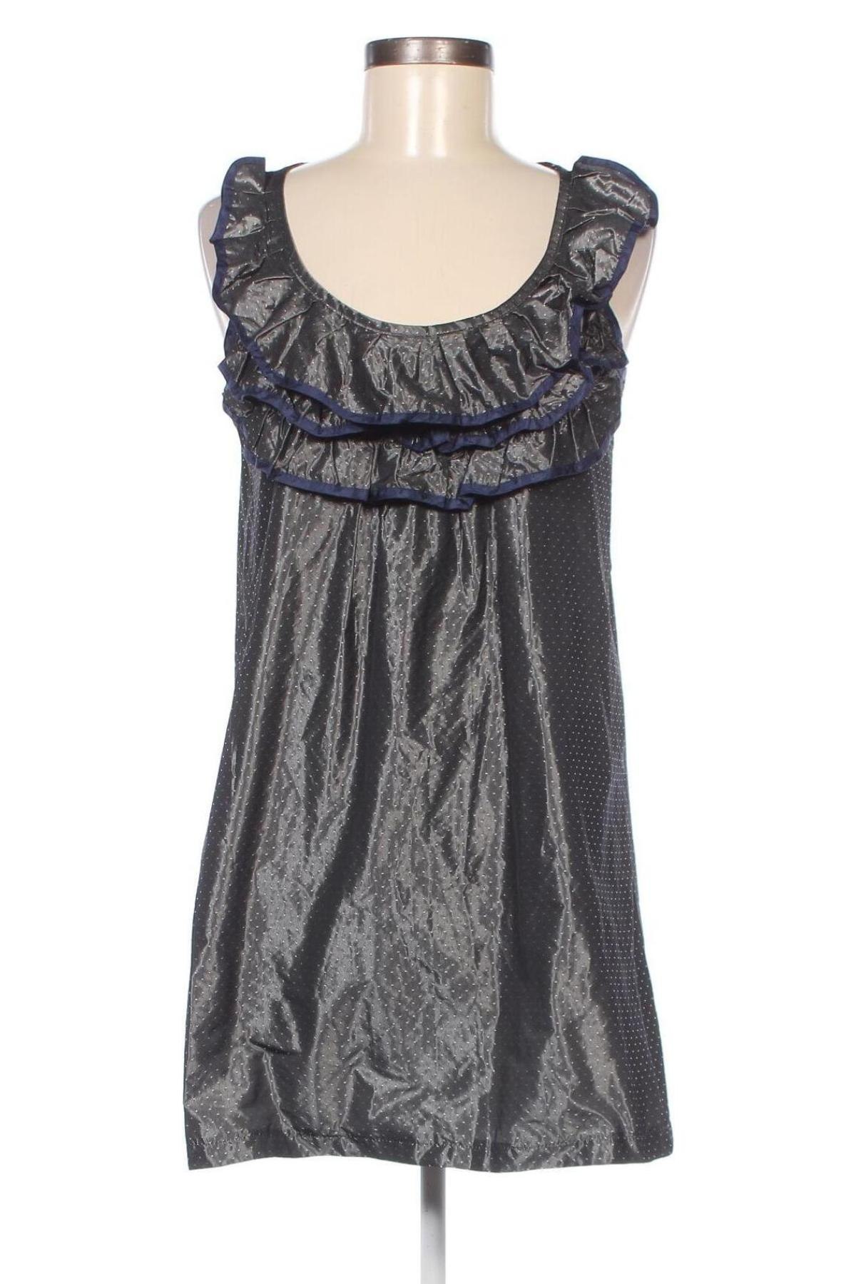 Γυναικείο αμάνικο μπλουζάκι Glam, Μέγεθος M, Χρώμα Μπλέ, Τιμή 1,61 €